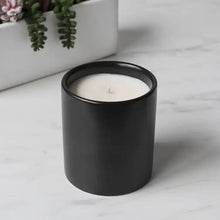 Load image into Gallery viewer, 12 candle jars with bamboo lids filled with soy wax. 10oz
