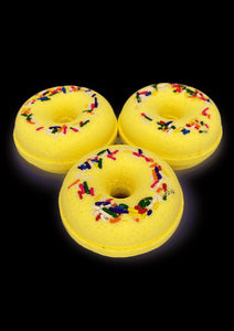 Lemon Meringue Donut Bath Bomb