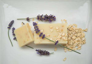 Oatmeal Lavender Bath Bars - 3.25oz